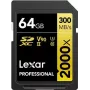 Lexar Professional 2000x 64 GB SDHC UHS-II klasė 10 (LSD2000064G-BNNNG)