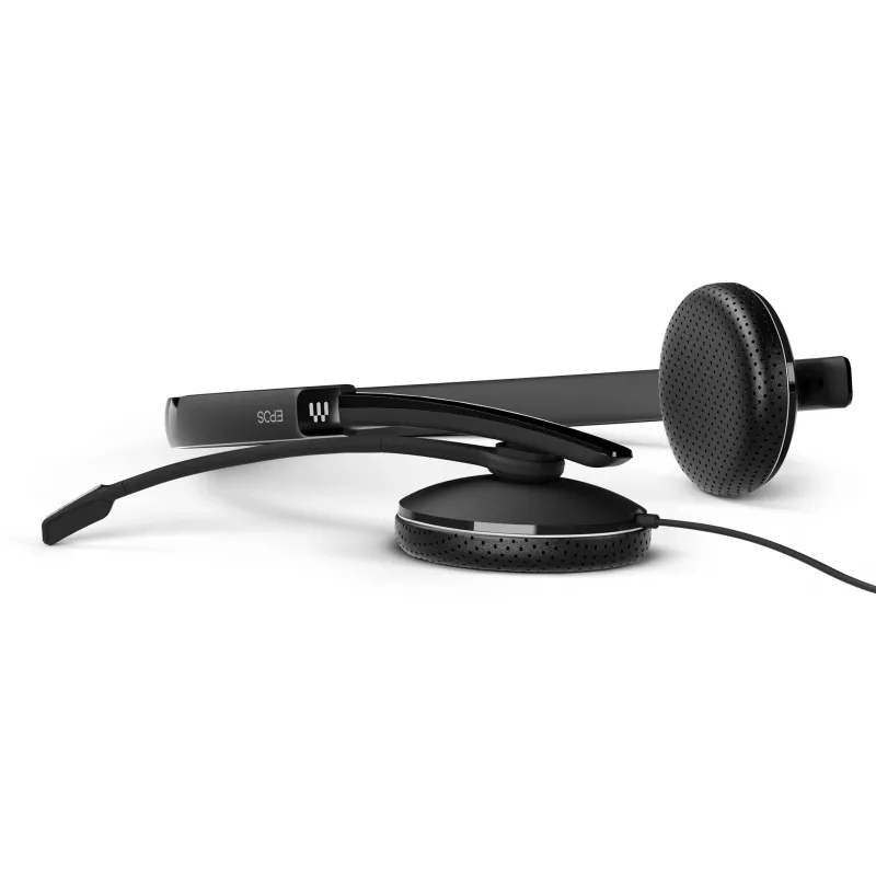 Ausinės EPOS ADAPT 165 USB-C II laidinės, lankeliu, biurui/skambučių centrui, USB-C, juodos