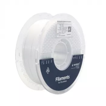 Gembird PETG 3D spausdinimo filamentas 1,75 mm Baltas 1 kg