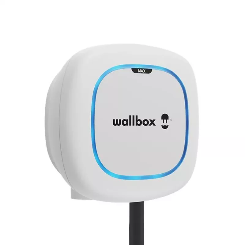 EV įkroviklis Wallbox Pulsar Max 22kW su Wi-Fi ir Bluetooth