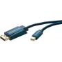 ClickTronic 70737 1m DisplayPort į Mini DisplayPort mėlynas laidas (70737)