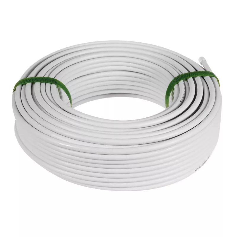 Koaksialinis kabelis Maclean MCTV-471 RG-6/U 50 m baltas