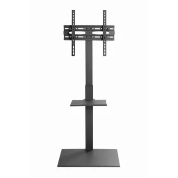 Grindinis TV stovas GEMBIRD TVS-55T-02 32–55 colių televizoriams, plieninis, aukštis 600 mm, VESA 100x100–400x400, maks. apkrova 35 kg