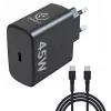 Rebeltec greitasis USB-C įkroviklis RBLAKT00026 45W nešiojamiesiems ir telefonams