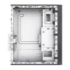 Akyga AK-302-01BL SFF kompiuterio korpusas, Micro ATX / Mini ITX, USB-C + 2x USB 3.0 + USB 2.0, be maitinimo bloko, juodas