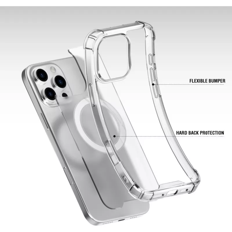 4smarts Hybrid Case Ibiza Apple iPhone 16 Pro Max – suderinamas su MagSafe