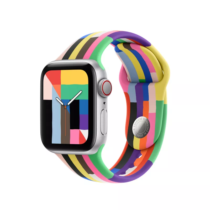 Apple MFFQ4ZM/A Pride Edition Sport juosta – įvairiaspalvis fluoroplastikas