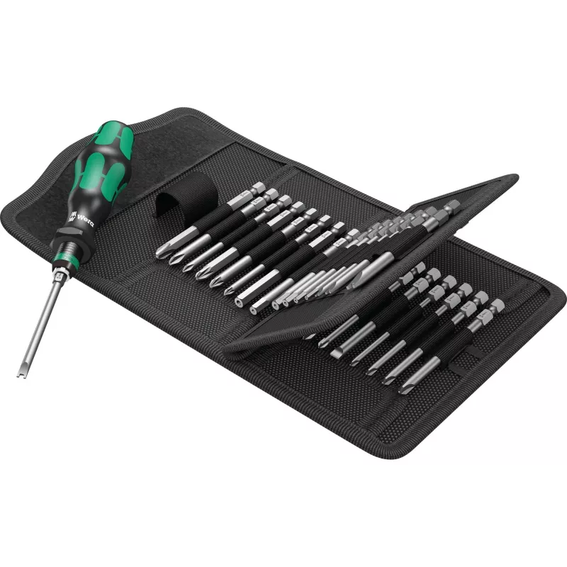 Wera Kraftform compact 62 rinkinys Kombinuotas atsuktuvas
