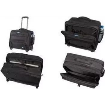 LIGHTPAK Laptop-Trolley RPET sintetinis pluoštas juoda (46215)
