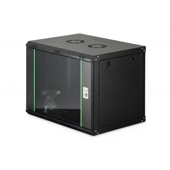 Sieninis stovo spintos korpusas DIGITUS Dynamic-N 9U, 600x450 mm (PxG), IP20, rakinamas, nesurinktas