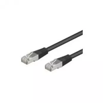 Wentronic Goobay CAT 5e Patch Laidas, F/UTP, Juodas, 50 m - CCA vario mišinys (68663)