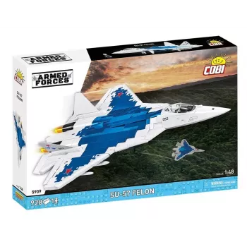 Konstruktorius Cobi SU-57 Felon, 928 detalių – Cobi modelis COBl-5909