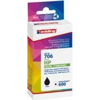 EDDING EDD-706 schwarz Druckerpatrone kompatibel zu HP 303XL T6N04AE (18-706)