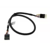 Vidinis USB kabelis Akasa EXUSBI-40 0,4 m USB 2.0 Kištukas