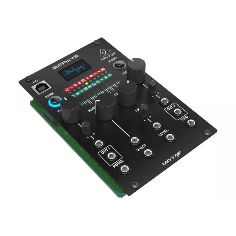 Behringer BRAINS – kelių variklių osciliatoriaus modulis Eurorack sistemoms