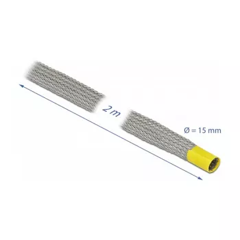 Pintas varinis kabelio gaubtas DeLOCK 20789 pilkas