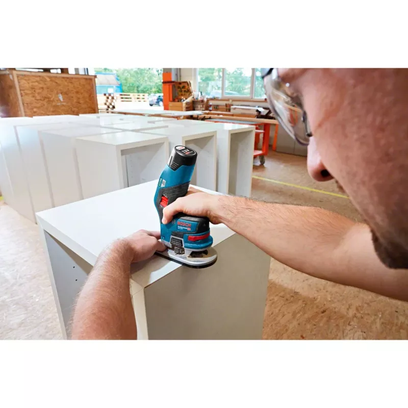 Bosch GKF 12V-8 Professional Tiesinis šlifuoklis 1300 aps./min. Juoda, Mėlyna, Raudona
