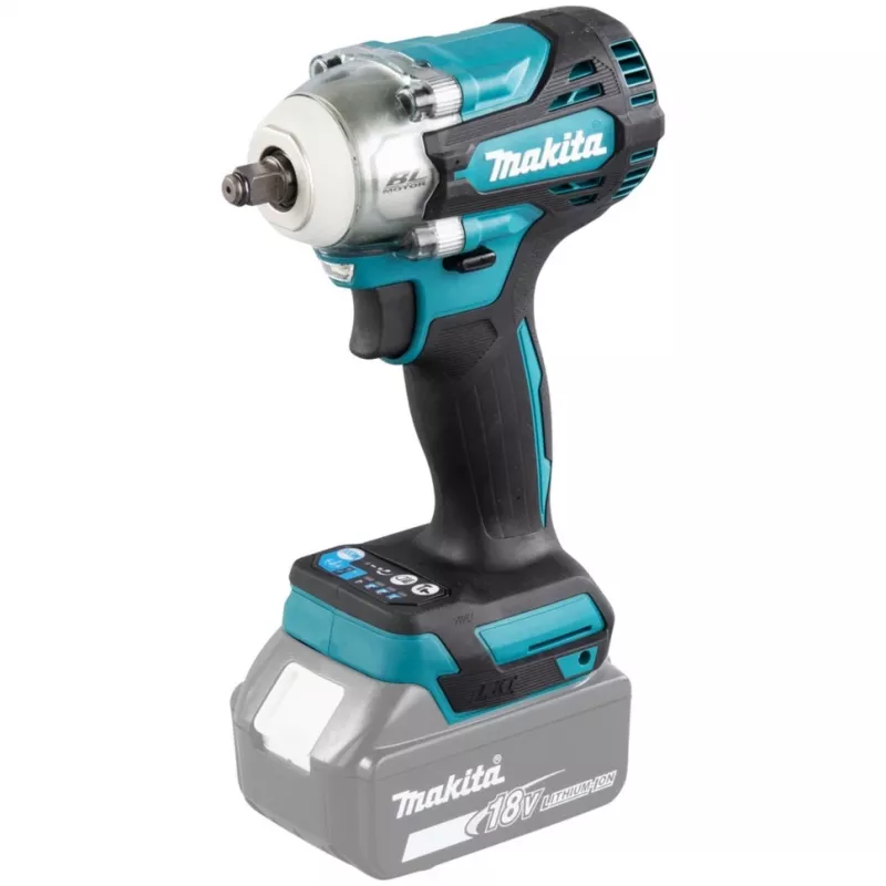 Makita DTW302Z elektrinis veržliaraktis 3/8 colio, 3200 aps./min., juodas/mėlynas, 18 V
