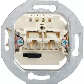 Kištukinis lizdas RJ-45 Rutenbeck 13010440 Baltas