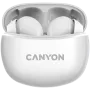 Canyon TWS-5 belaidės ausinės su mikrofonu, BT 5.3, 20Hz-20kHz, 40mAh*2+500mAh, USB-C