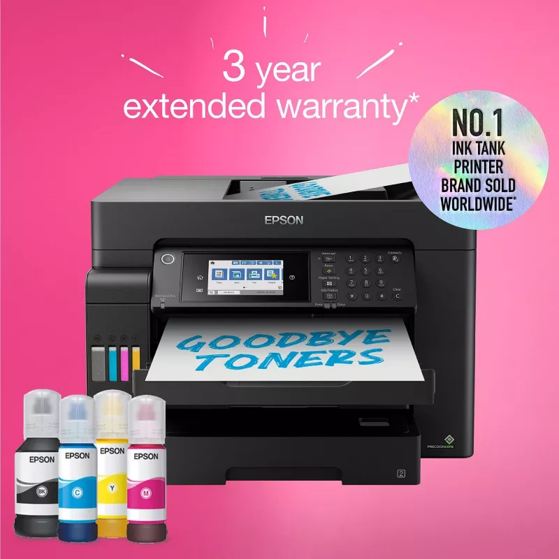 Epson EcoTank ET-16605 rašalinis spausdintuvas A3 4800 x 2400 DPI 32 ppm Wi-Fi