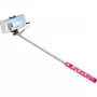 Ultron selfie hot shot Pink – 15–45 cm Selfie lazdelė su užrakto mygtuku rankenoje – tinka Samsung Galaxy, iPhone ir kitiems išmaniesiems telefonams (173951)