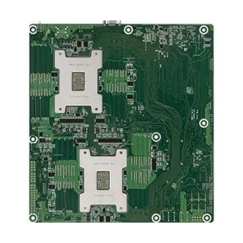 Motininė plokštė ASRock ROME2D16-2T LGA 4094 EEB, dviejų lizdų, 16 DIMM DDR4, 3,2 TB RDIMM, 5x PCIe x16 Gen4, 16x SATA III