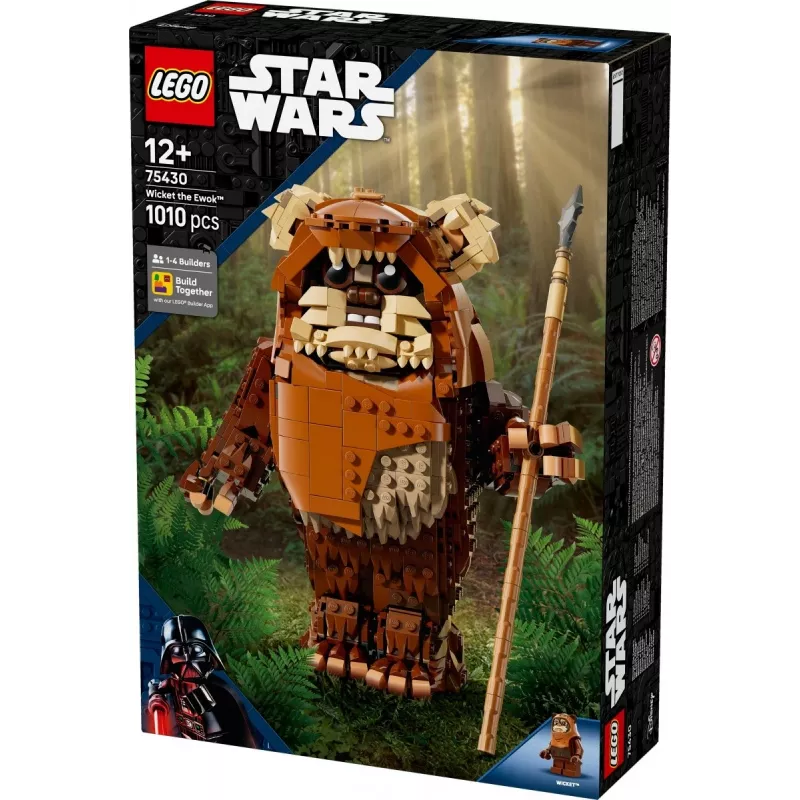 LEGO Star Wars Konstrukcinis rinkinys Wicket the Ewok 75430 – 1010 dalių, 230 mm modelis, nuo 12 metų