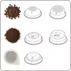 Pusiau automatinis espreso aparatas Solis 1,7 L raudonas (SOL98019)