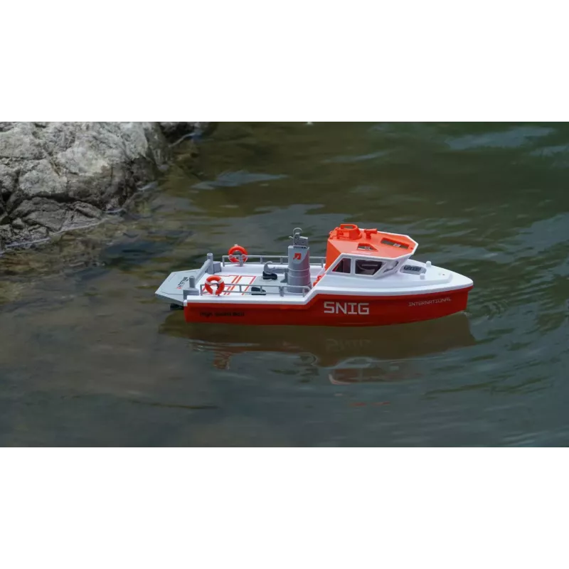 Amewi gelbėjimo valtis brushless Jetantrieb 320mm RTR balta/oranžinė (26116)