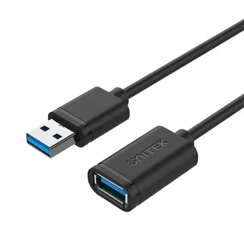 USB kabelis UNITEK Y-C458GBK USB 3.2 Gen 1 (3.1 Gen 1) 1,5 m USB A juodas