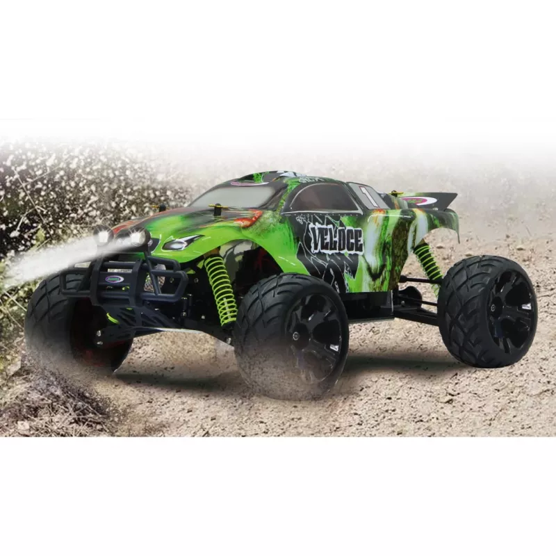 Radijo bangomis valdomas automobilis Jamara Veloce EP LiPo 1:10 Truggy