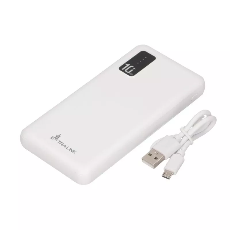 Nešiojamas išorinis akumuliatorius Extralink EPB-098W 10000mAh