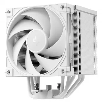 Procesoriaus oro aušintuvas DeepCool AK500 G2 WH, 120 mm ventiliatorius, maks. oro slėgis 3,33 mmH2O, 117×129×159 mm, baltas
