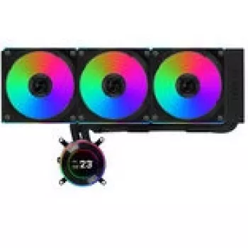 Lian Li GA II Hydroshift II LCD-C 360CL procesoriaus skystinis aušintuvas 12 cm juodas 1 vnt.
