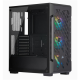 Corsair iCUE 220T RGB Airflow Tempered Glass Mid-Tower Smart Case — Black | Turime sandėlyje | ITwork