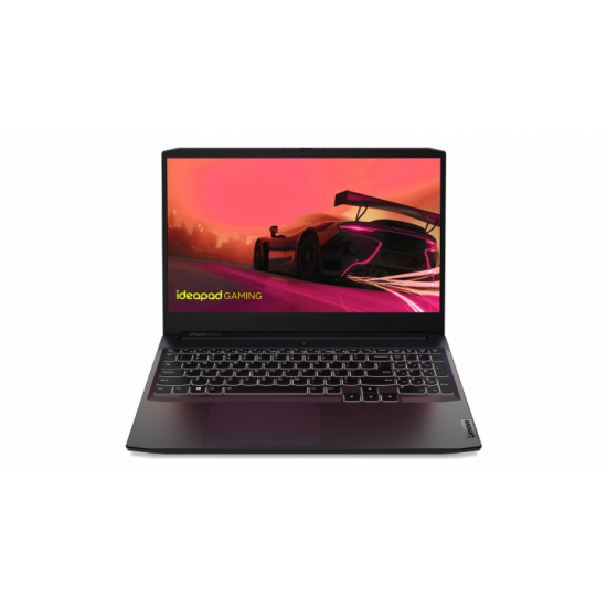 Lenovo IdeaPad Gaming 3 Laptop 39.6 cm (15.6) Full HD AMD Ryzen™ 5 5500H 16 GB DDR4-SDRAM 512 GB SSD NVIDIA GeForce RTX 2050 Wi-Fi 5 (802.11ac) Black