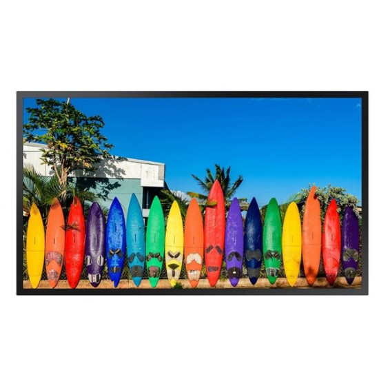 SAMSUNG 55inch UHD/4K 16:9 QB55C Slim-LED 350nits Speakers 2x10W black 3xHDMI 2.0 USB 2.0 x 2 Ethernet WiFi Dualband BT Brightne