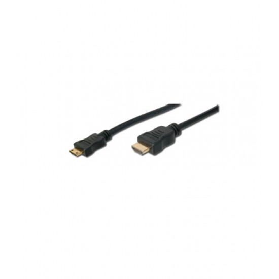 2m HDMI cable type A male - HDMI mini Typ C, bulk cable Logilink | Turime sandėlyje | ITwork