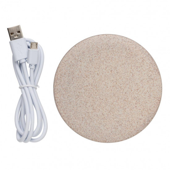 5W Wheat straw wireless charger | Turime sandėlyje | ITwork