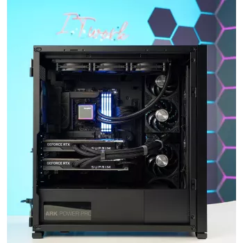 ITwork AMD Ryzen 9 9950X + GeForce RTX 5080 16GB (64GB DDR5, 4TB NVMe) — stacionarus kūrybos ir žaidimų kompiuteris
