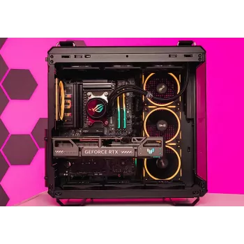 ITwork AMD Ryzen 7 7800X3D + GeForce RTX5070 12GB (32GB DDR5, 480GB NVMe) — stacionarus žaidimų kompiuteris