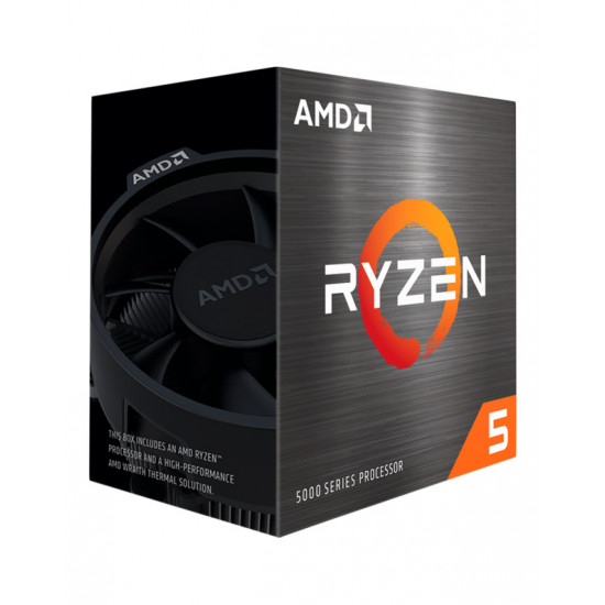 AMD CPU Desktop Ryzen 5 6C/12T 7500F (5.2GHz Max, 38MB,65W,AM5) MPK, with Wraith Stealth Cooler