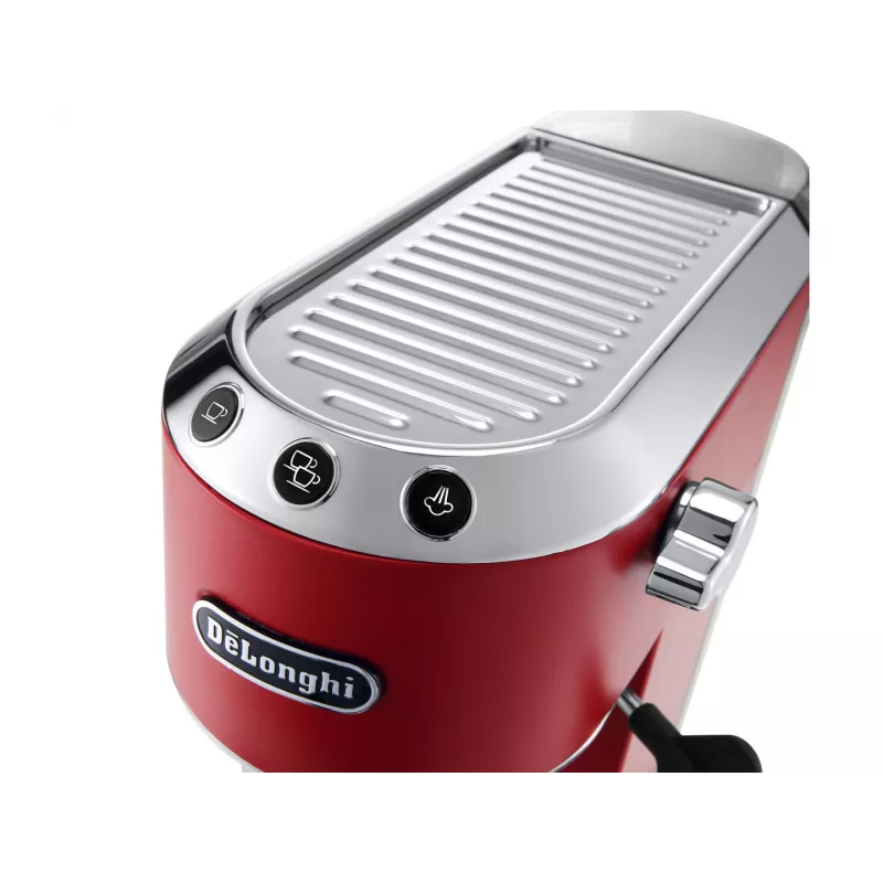 Espresso aparatas DeLonghi EC685.R 1.1 L, 15 bar, pusiau automatinis, garo vamzdelis, 2 puodelių talpa