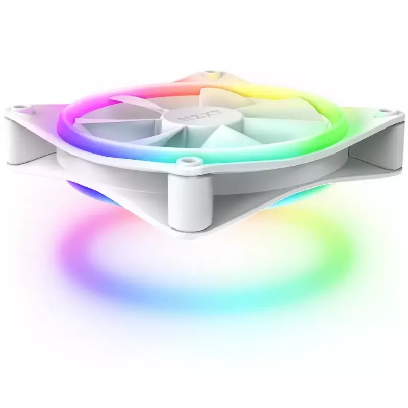 Ventiliatoriai NZXT F120 RGB DUO Triple Pack 12 cm Balti 500-1800 RPM