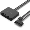 Ventiliatoriai NZXT F120 RGB DUO Triple Pack 12 cm Balti 500-1800 RPM