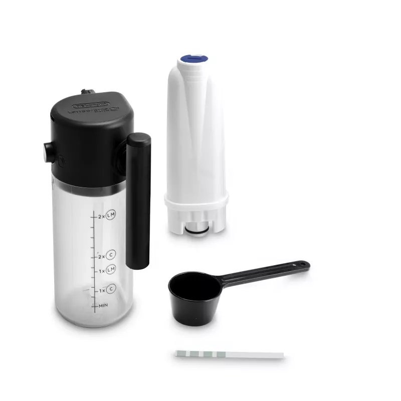 Kavos aparatas De’Longhi Magnifica ECAM220.60.B — 1,8 L vandens talpa, 250 g pupelių talpa, keraminis malūnėlis, juodas