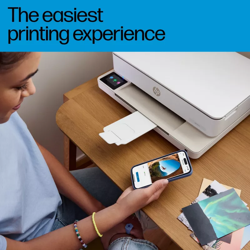 HP ENVY 6120e belaidis daugiafunkcis spalvotas spausdintuvas, Instant Ink, nuotraukų spausdinimas