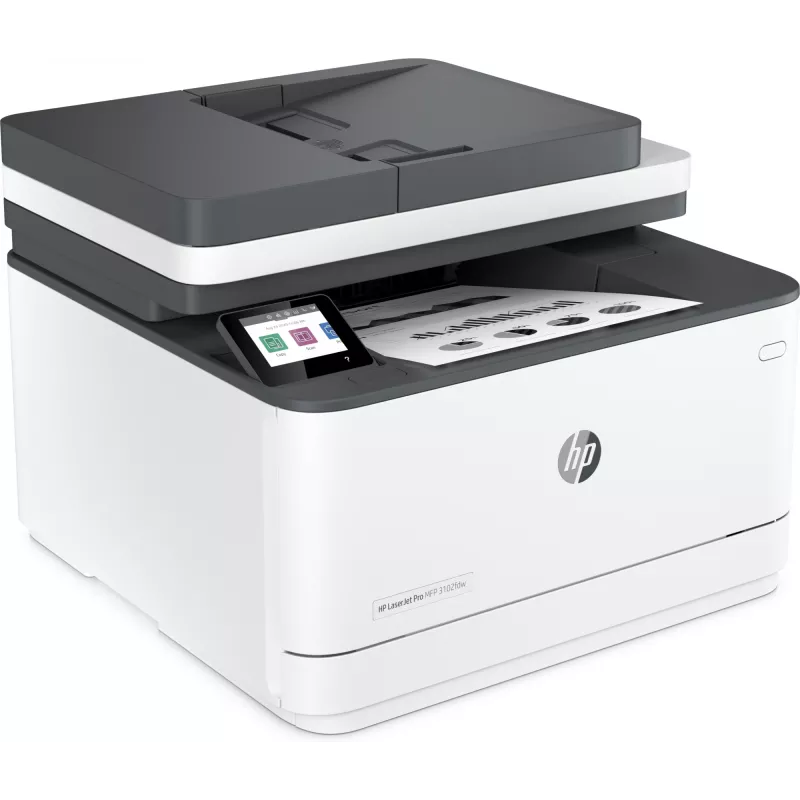 HP LaserJet Pro MFP 3102fdw spausdintuvas, lazerinis, nespalvotas, 1200 x 1200 DPI, A4, tiesioginis spausdinimas, baltas
