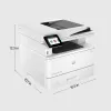 HP LaserJet Pro MFP 4102dw spausdintuvas, lazerinis, monochrominis spausdinimas, 1200 x 1200 DPI, A4, tiesioginis spausdinimas, baltas